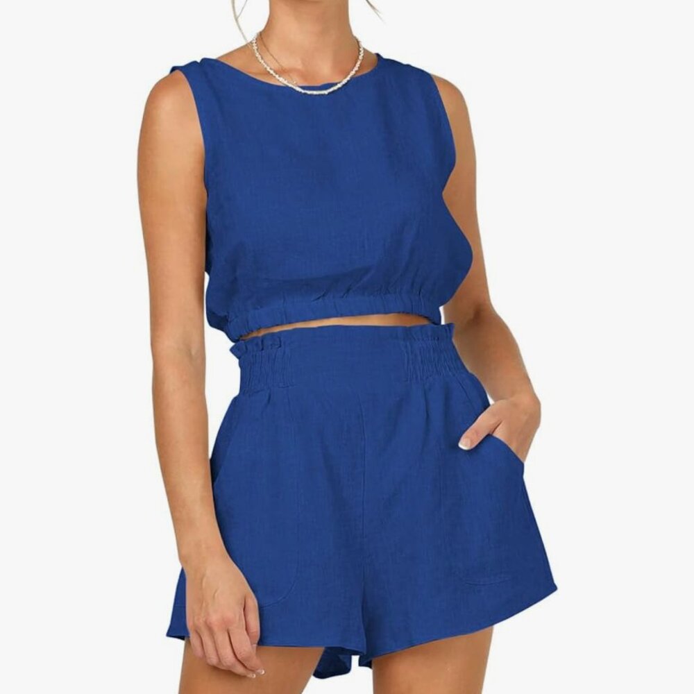 2-Piece Short Set Women's Size Small